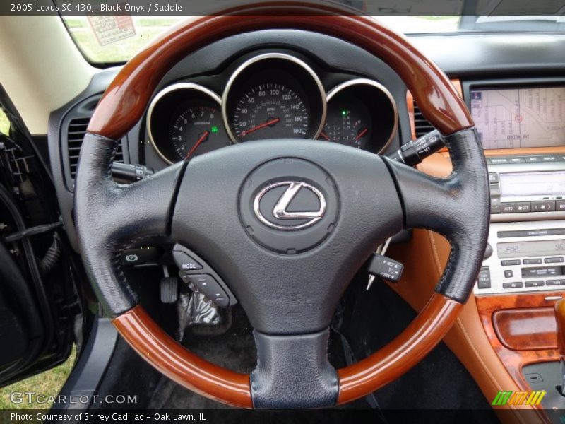 Black Onyx / Saddle 2005 Lexus SC 430
