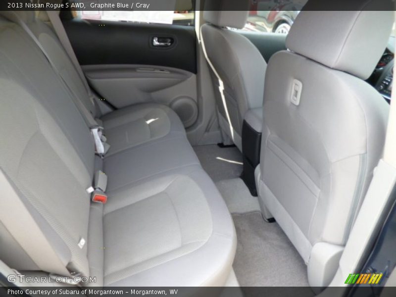 Graphite Blue / Gray 2013 Nissan Rogue S AWD