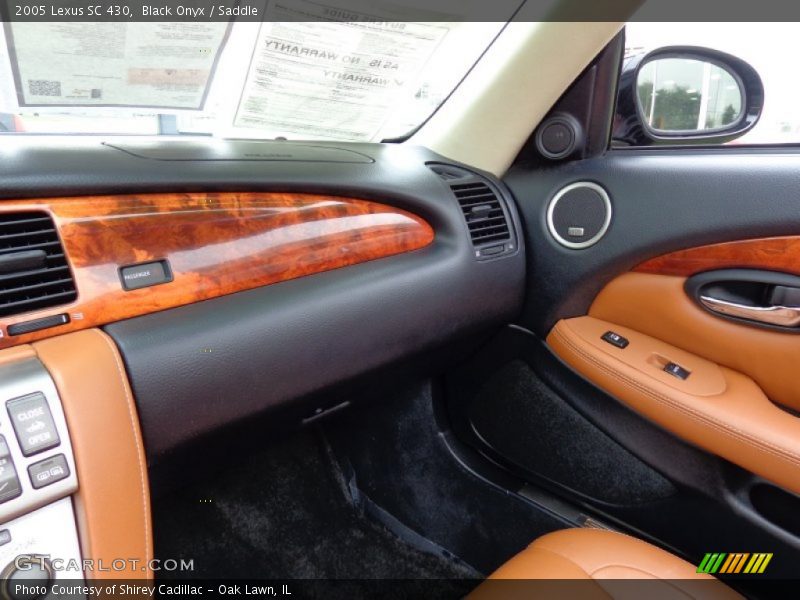 Black Onyx / Saddle 2005 Lexus SC 430