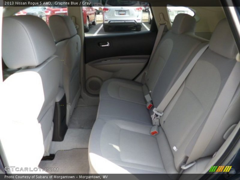 Graphite Blue / Gray 2013 Nissan Rogue S AWD