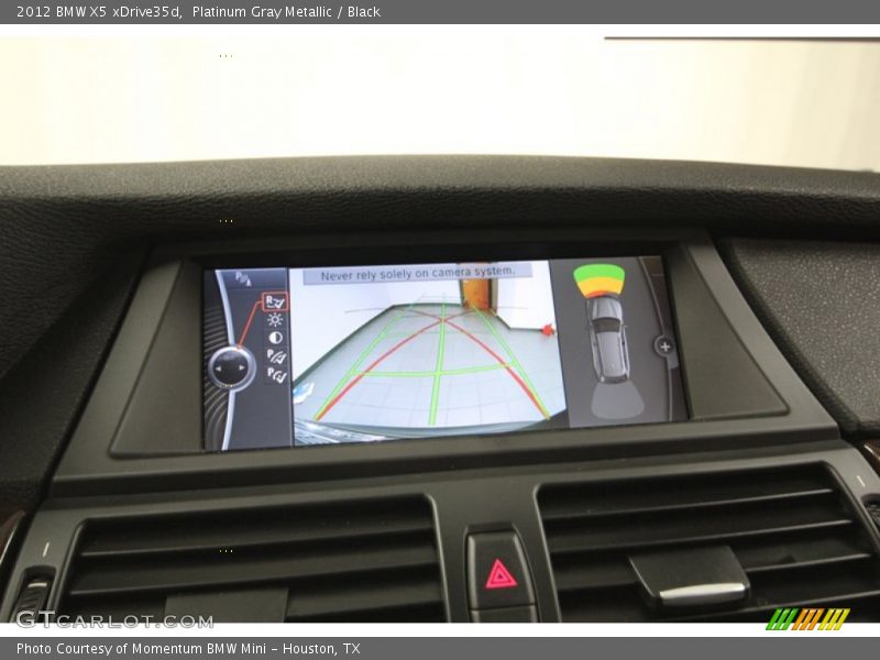 Platinum Gray Metallic / Black 2012 BMW X5 xDrive35d
