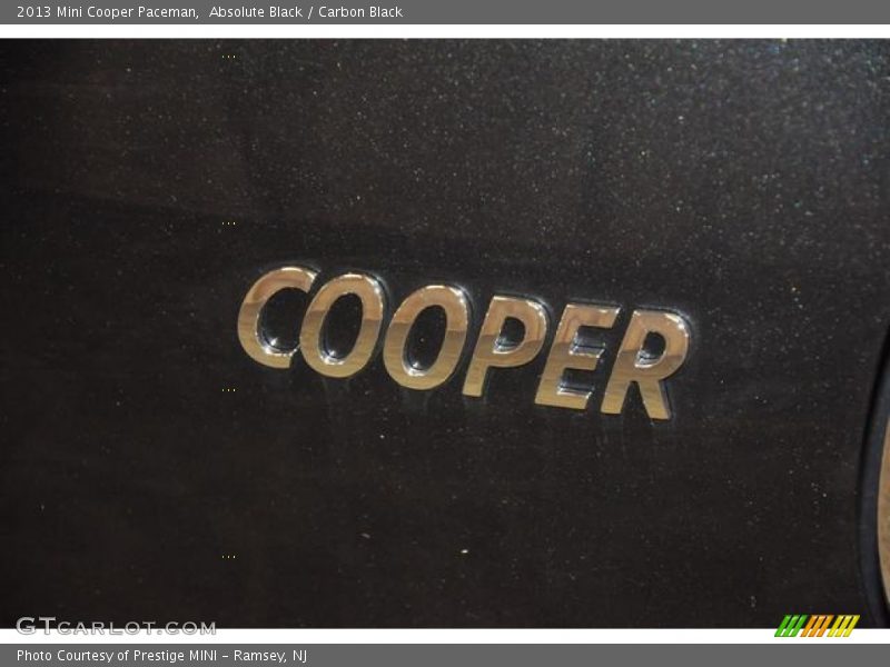 Absolute Black / Carbon Black 2013 Mini Cooper Paceman