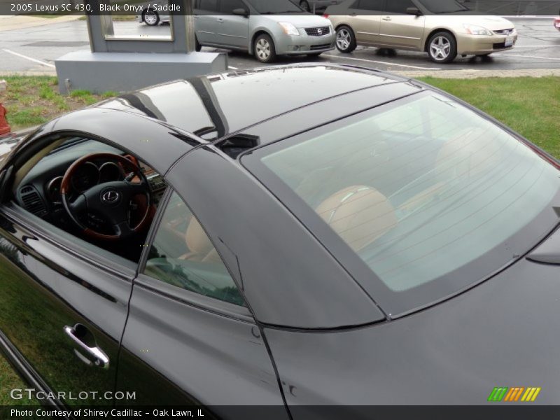 Black Onyx / Saddle 2005 Lexus SC 430