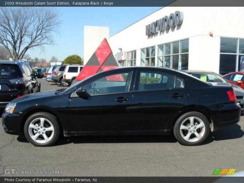 Kalapana Black / Beige 2009 Mitsubishi Galant Sport Edition