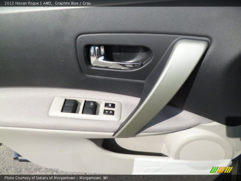 Graphite Blue / Gray 2013 Nissan Rogue S AWD