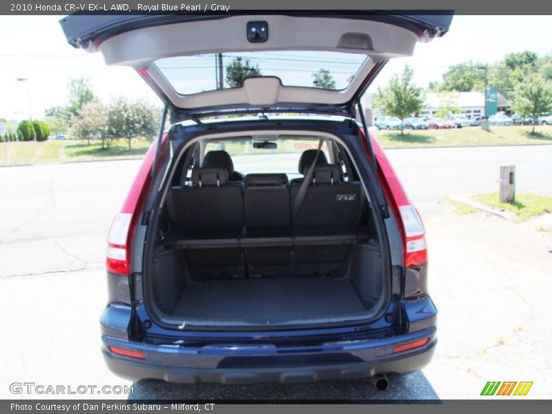 Royal Blue Pearl / Gray 2010 Honda CR-V EX-L AWD