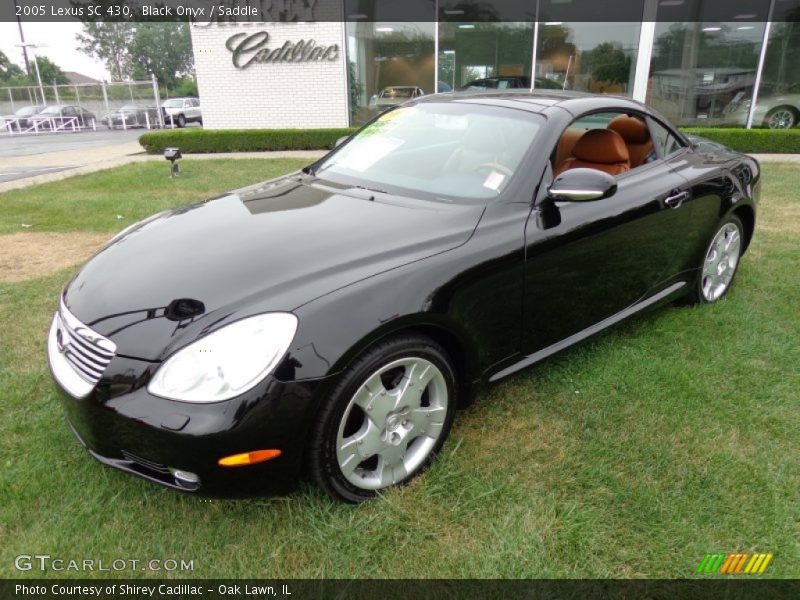 Black Onyx / Saddle 2005 Lexus SC 430