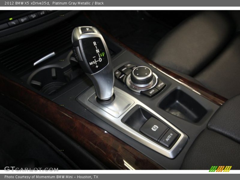 Platinum Gray Metallic / Black 2012 BMW X5 xDrive35d