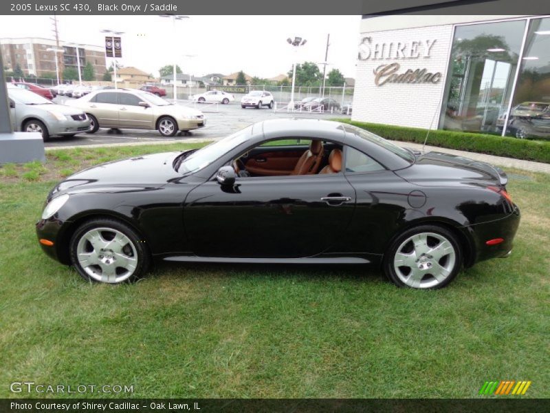 Black Onyx / Saddle 2005 Lexus SC 430