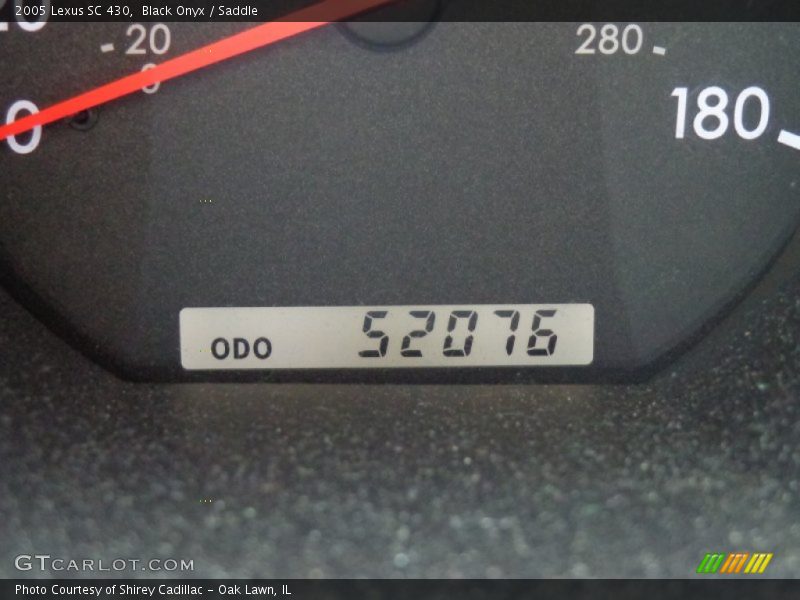 Black Onyx / Saddle 2005 Lexus SC 430