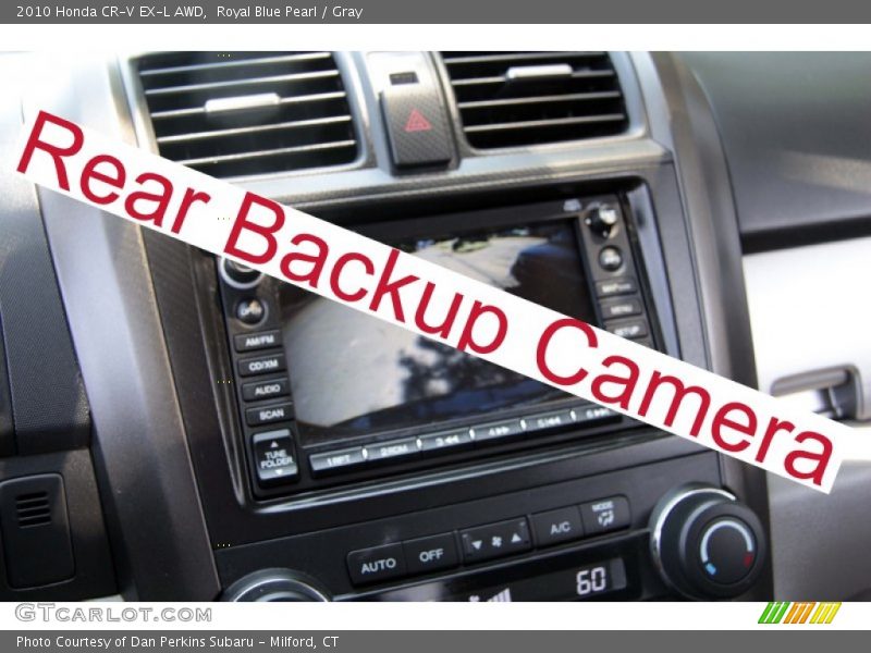 Royal Blue Pearl / Gray 2010 Honda CR-V EX-L AWD