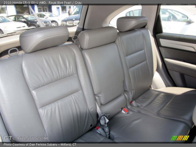 Royal Blue Pearl / Gray 2010 Honda CR-V EX-L AWD
