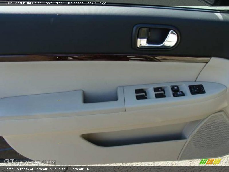 Kalapana Black / Beige 2009 Mitsubishi Galant Sport Edition