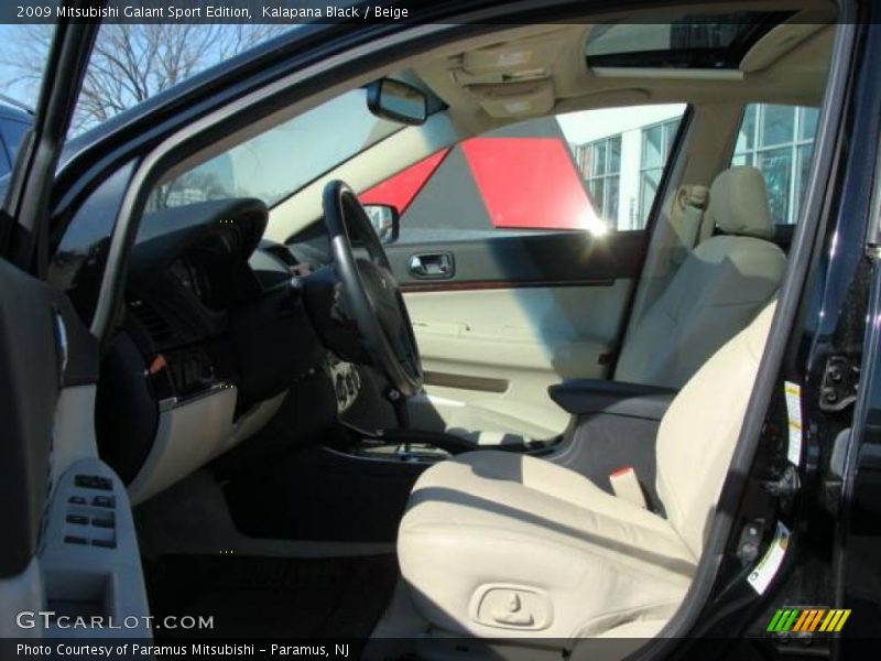 Kalapana Black / Beige 2009 Mitsubishi Galant Sport Edition