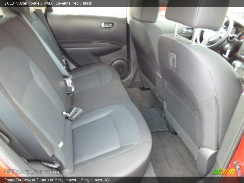 Cayenne Red / Black 2013 Nissan Rogue S AWD