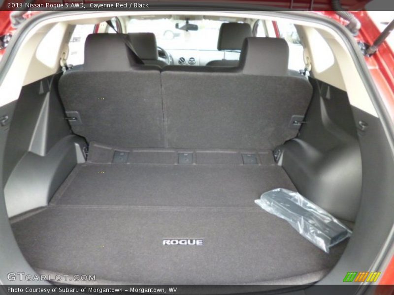 Cayenne Red / Black 2013 Nissan Rogue S AWD