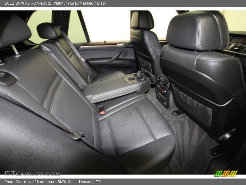 Platinum Gray Metallic / Black 2012 BMW X5 xDrive35d