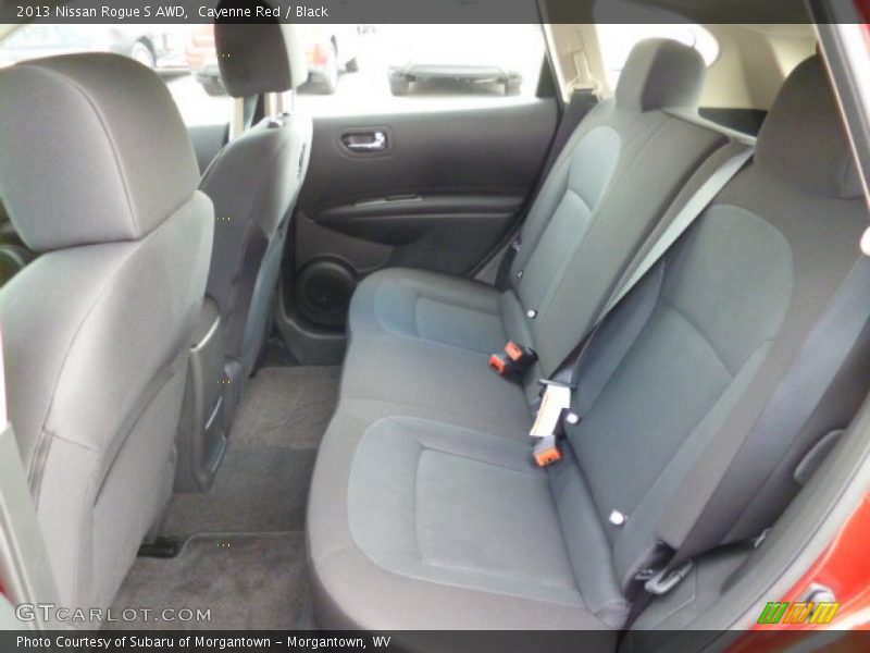 Cayenne Red / Black 2013 Nissan Rogue S AWD