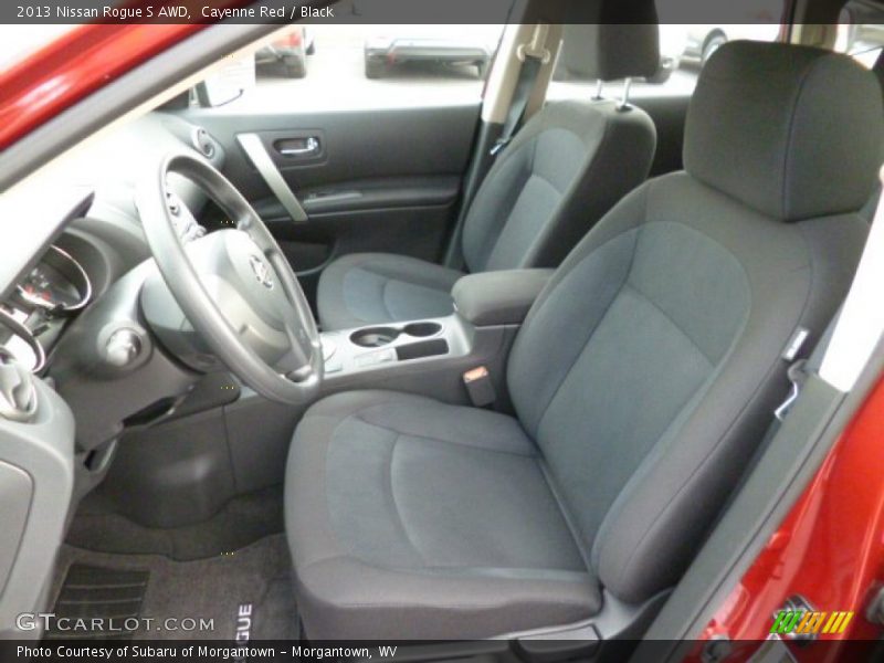 Cayenne Red / Black 2013 Nissan Rogue S AWD