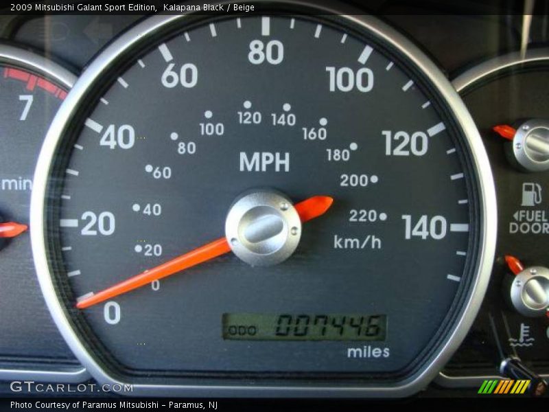 Kalapana Black / Beige 2009 Mitsubishi Galant Sport Edition