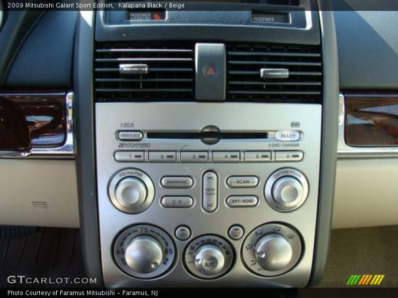 Kalapana Black / Beige 2009 Mitsubishi Galant Sport Edition