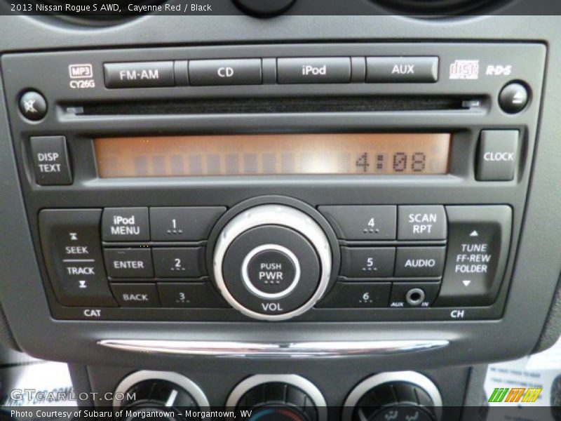 Cayenne Red / Black 2013 Nissan Rogue S AWD