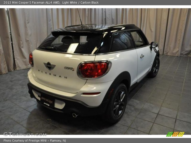 Light White / Carbon Black 2013 Mini Cooper S Paceman ALL4 AWD