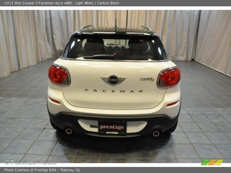 Light White / Carbon Black 2013 Mini Cooper S Paceman ALL4 AWD