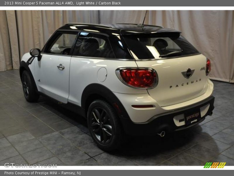 Light White / Carbon Black 2013 Mini Cooper S Paceman ALL4 AWD
