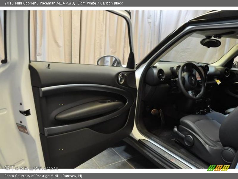Light White / Carbon Black 2013 Mini Cooper S Paceman ALL4 AWD