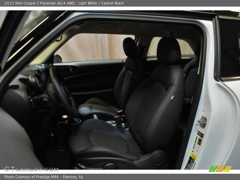 Light White / Carbon Black 2013 Mini Cooper S Paceman ALL4 AWD