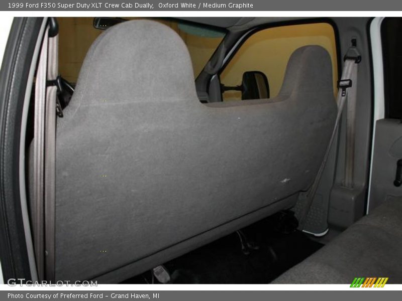 Oxford White / Medium Graphite 1999 Ford F350 Super Duty XLT Crew Cab Dually