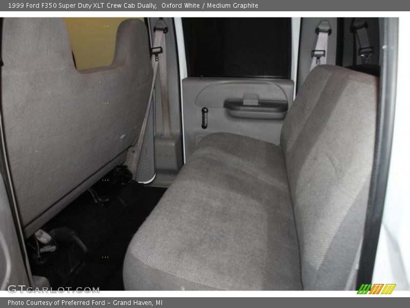 Oxford White / Medium Graphite 1999 Ford F350 Super Duty XLT Crew Cab Dually