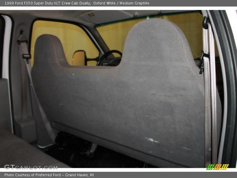 Oxford White / Medium Graphite 1999 Ford F350 Super Duty XLT Crew Cab Dually