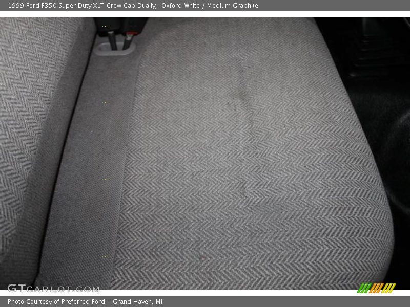 Oxford White / Medium Graphite 1999 Ford F350 Super Duty XLT Crew Cab Dually