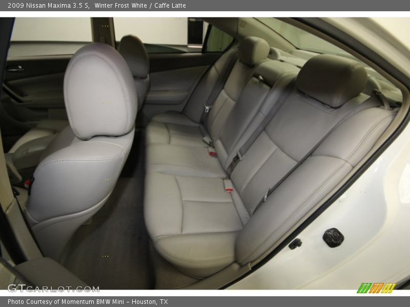 Rear Seat of 2009 Maxima 3.5 S