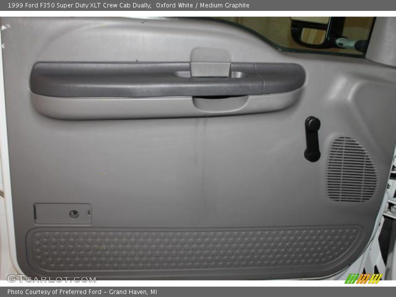 Oxford White / Medium Graphite 1999 Ford F350 Super Duty XLT Crew Cab Dually