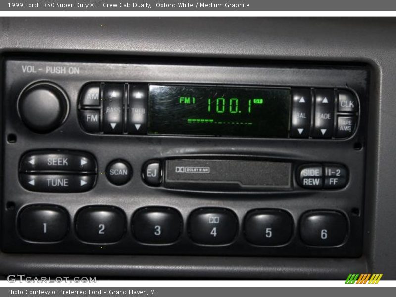 Oxford White / Medium Graphite 1999 Ford F350 Super Duty XLT Crew Cab Dually