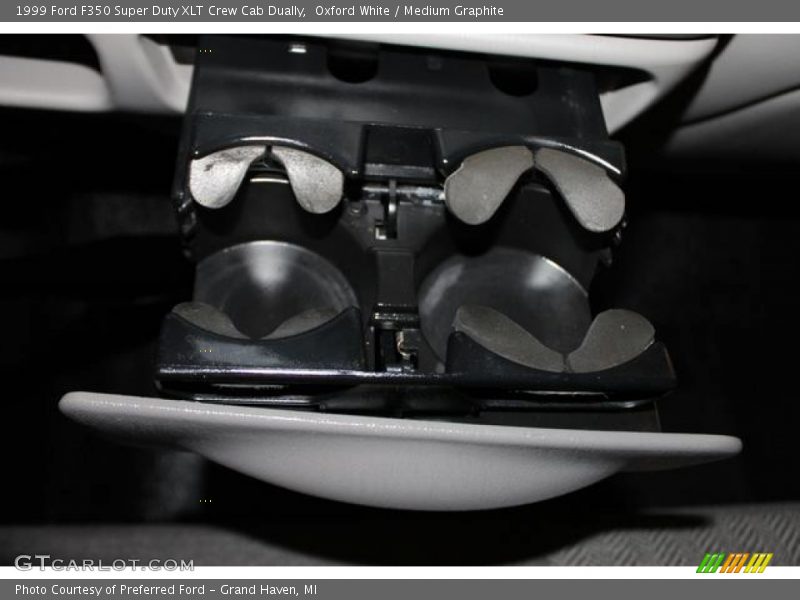 Oxford White / Medium Graphite 1999 Ford F350 Super Duty XLT Crew Cab Dually