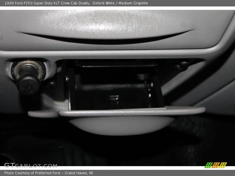 Oxford White / Medium Graphite 1999 Ford F350 Super Duty XLT Crew Cab Dually