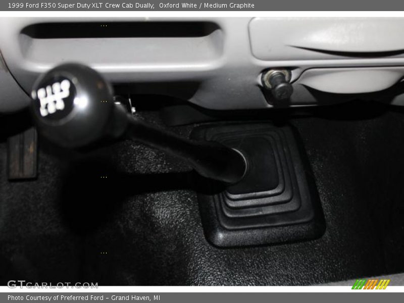 Oxford White / Medium Graphite 1999 Ford F350 Super Duty XLT Crew Cab Dually