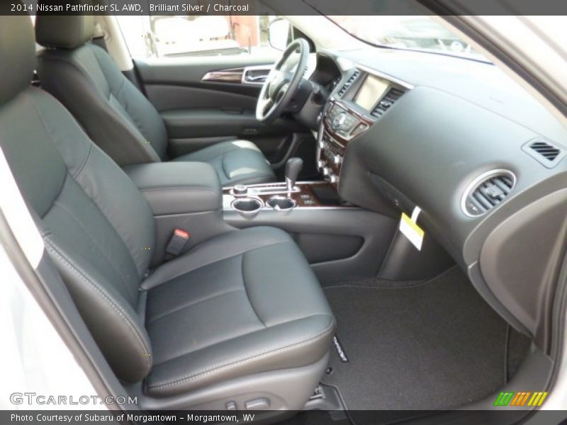  2014 Pathfinder SL AWD Charcoal Interior