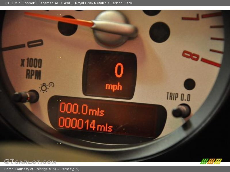 Royal Gray Metallic / Carbon Black 2013 Mini Cooper S Paceman ALL4 AWD