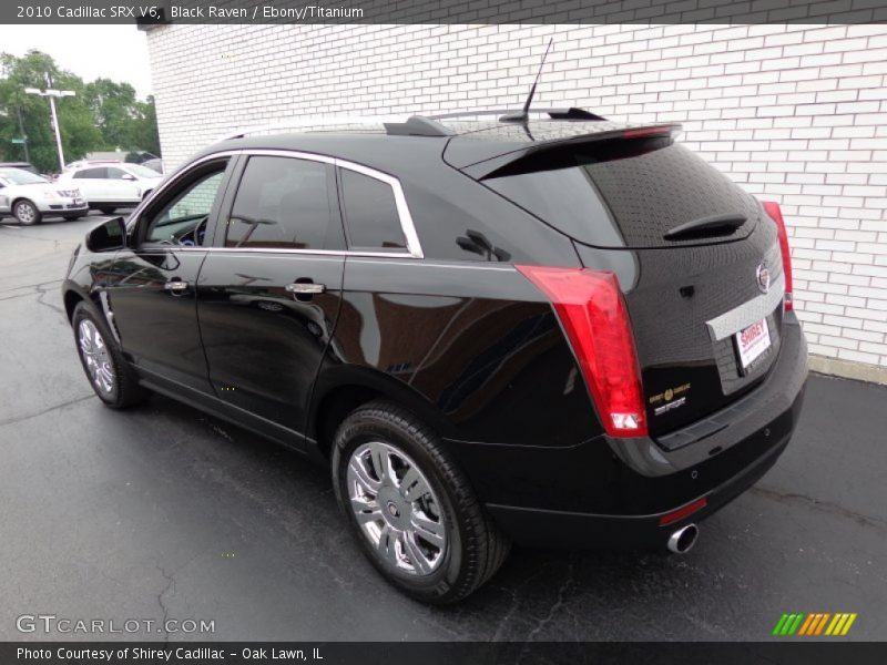 Black Raven / Ebony/Titanium 2010 Cadillac SRX V6