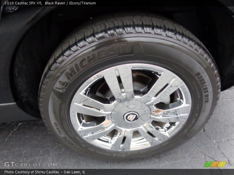 Black Raven / Ebony/Titanium 2010 Cadillac SRX V6