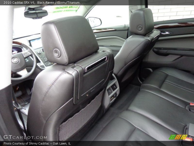 Black Raven / Ebony/Titanium 2010 Cadillac SRX V6