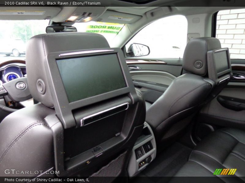 Black Raven / Ebony/Titanium 2010 Cadillac SRX V6
