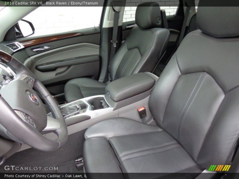 Black Raven / Ebony/Titanium 2010 Cadillac SRX V6