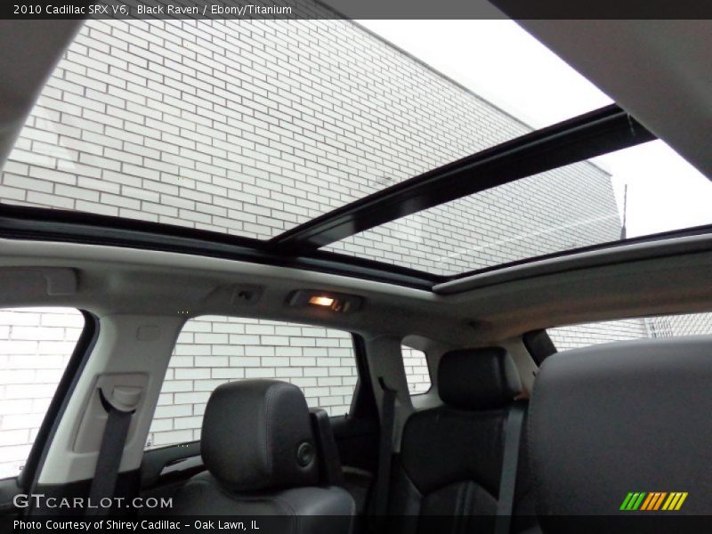 Black Raven / Ebony/Titanium 2010 Cadillac SRX V6