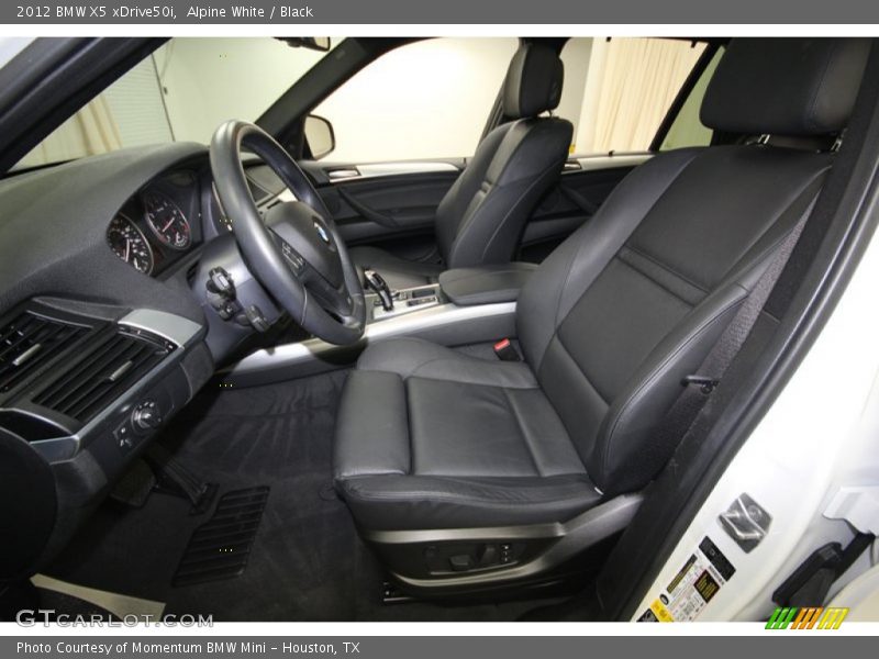  2012 X5 xDrive50i Black Interior